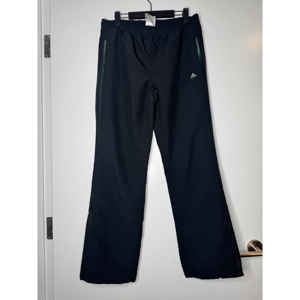 adidas Climalite Athletic Pants Womens Snow Black Iridescent Size XL Insulated